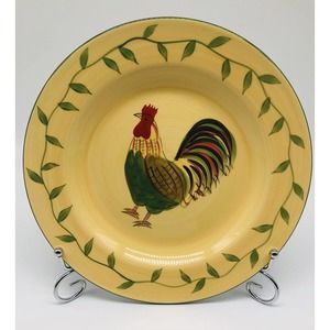 PFALTZGRAFF NAPOLI 9in ROOSTER PLATE Salad Appetizer REPLACEMENT Hand Painted A1